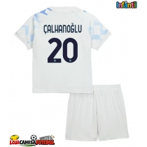 Camisa de Futebol Inter Milan Hakan Calhanoglu #20 Equipamento Secundário Infantil 2025-26 Manga Curta (+ Calças curtas)